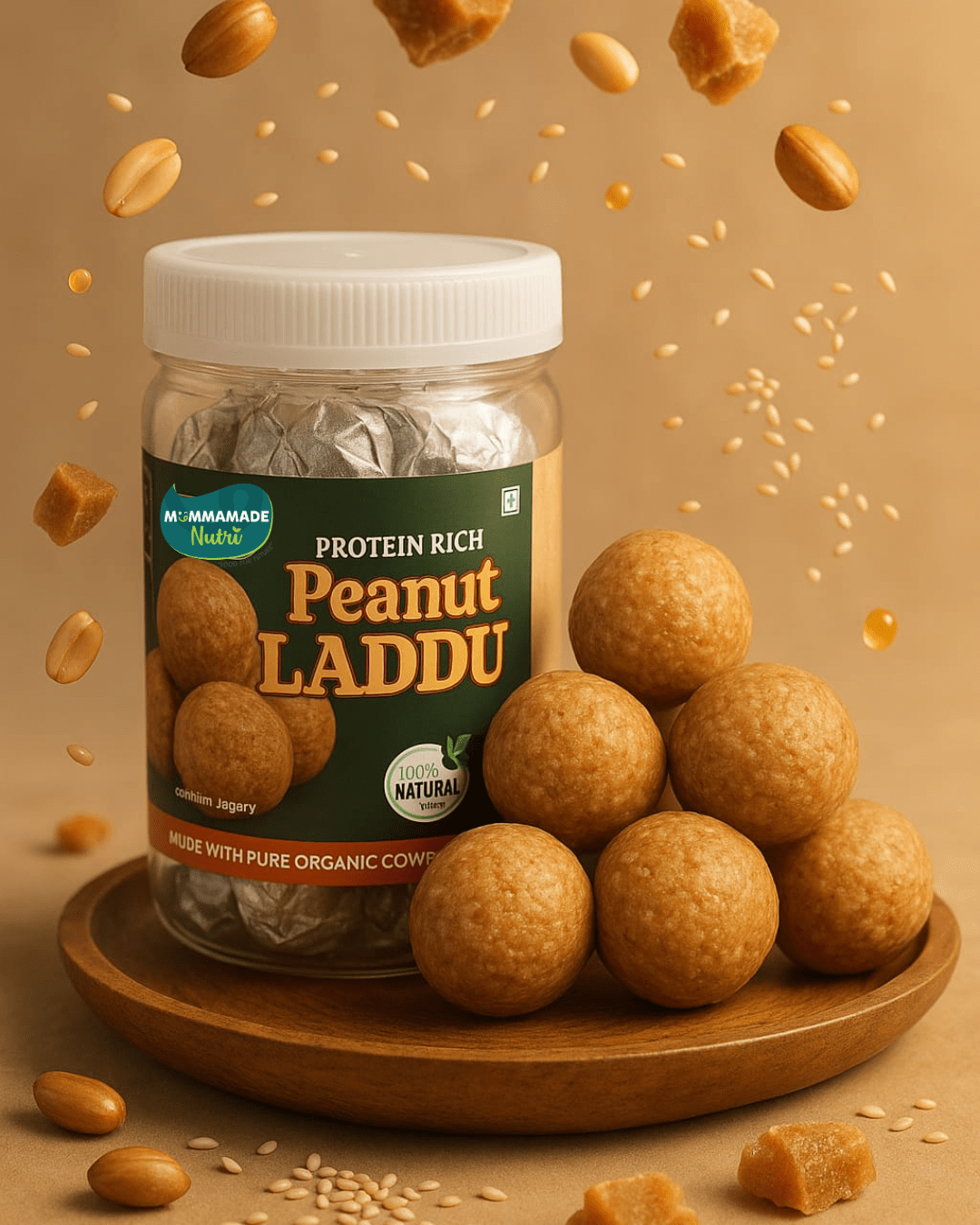 Peanut Laddu for Kids | Protein Rich Healthy Snack